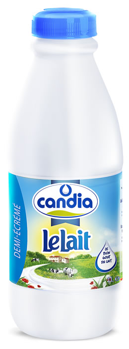 CANDIA Demi Ecrémé 1L